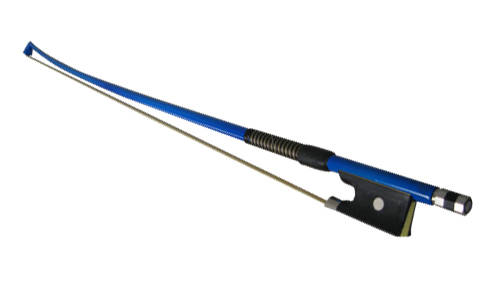P&H Bows - Archet de violon en fibre de verre - Vritable crin - Bleu